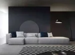 Modern fabric sofa home living room large apartment Nordic modern simple large living room high-end entry Lux sofa - Image 8