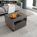 Folding table and table,Table pliable,Складной стол,multi-functional storage tea table with stools - Image 4