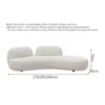 Lazy Luxury Living Room Sofas Modern Double Accent Lounge Sofas Designer Comfortable Divani Da Soggiorno Home Decoration - Image 6