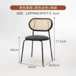Mid Century Elegant Dining Tables With Cabinets Vintage Oval Tall Legs Dining Tables Rustic Foldable Столы Обеденные Furniture - Image 12