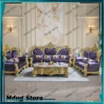 Classic Europe Sofas Armrest Comfortable Elegant Corner Sofas Romantic Double Cushion Sedie Da Soggiorno Home Decoration
