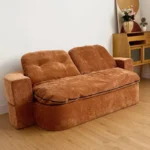 European Classic Living Room Sofas Multifunctional Upholstered Simple Design Living Room Sofas Boneless Comfy Canapé Furniture - Image 11