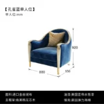 Classic Waterprof Sofa Designer Adults Romantic Cushion Sofa Elegant Living Room Muebles Para Habitacion Home Accessories - Image 8