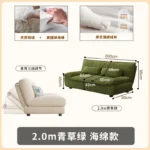 Living Room Loafer Sofas Folding Function Small Outdoor Sofas Modern Design Camas Y Muebles Para El Hogar Home Furniture - Image 9