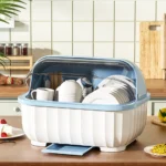 Kitchen Drain Cabinet With Lid, Bowl Box For Storing Dishes, Dishes, Tableware, Household Small Storage Rack, Chopsticks Storage