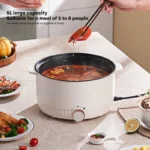 5L Electric Rice Cooker For Household 3-5 Persons Non-stick Pot 220V Rice Cooker Mechanical MultiCooker Steamed Rice Pot For Hom - Image 3