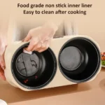 Rice Cooker Double Liner Multifunctional Automatic Intelligent Insulation Detachable Rice Cooker Electric Hot Pot for Home - Image 5