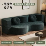 French Fabric Folding Living Room Sofas Small Apartment Compression Sofas Designer Creative Sofas for Living Room Lazy Sofa Bed - Image 15
