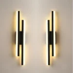LED Bedroom Wall Lamp Wall Sconces Copper Line Pipe Acrylic Lampshade Indoor Lighting for Living Room Corridor Light Fixture