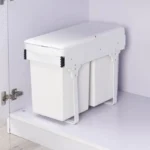 Kitchen Sink Trash Can Large Kitchen Cabinet Recycle Bin Food Waste Litter Bins Dustbin Recycling Trash Sorting Home Appliance - Image 3
