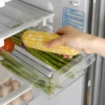 Fridge Organizer Fruit Egg Refrigerator Storage Rack Under-shelf Refrigerator Drawer Box Fresh-keeping Kitchen Organizer - Image 4