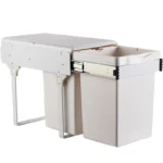 Kitchen Sink Trash Can Large Kitchen Cabinet Recycle Bin Food Waste Litter Bins Dustbin Recycling Trash Sorting Home Appliance - Image 5