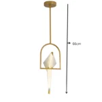LED Bird floor lamp Standing lamp Living room Bedroom Studio stand up Desk lamp Studing Reading origami light - Image 13