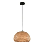 Bamboo Lantern Pendant Lamp Natural Rattan Wicker E27 LED Chandeliers Hand-Woven Lampshades Lighting Fixture Hanging Light - Image 6