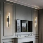 LED Bedroom Wall Lamp Wall Sconces Copper Line Pipe Acrylic Lampshade Indoor Lighting for Living Room Corridor Light Fixture - Image 4