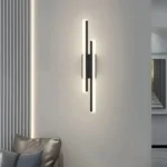 LED Bedroom Wall Lamp Wall Sconces Copper Line Pipe Acrylic Lampshade Indoor Lighting for Living Room Corridor Light Fixture - Image 5