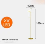LED Bird floor lamp Standing lamp Living room Bedroom Studio stand up Desk lamp Studing Reading origami light - Image 17