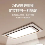220V Intelligent Integrated Electric Heater with Ceiling Lighting for Bathroom - High-end Smart Heating Appliance Combo C