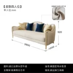 Classic Waterprof Sofa Designer Adults Romantic Cushion Sofa Elegant Living Room Muebles Para Habitacion Home Accessories - Image 11