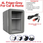 4L Mini Beauty Fridge with Warm & Cool Mode Portable Skincare Refrigerator for Bedroom Car  Compact Cosmetic Cooler Keep Fresh - Image 7