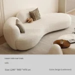 Lazy Luxury Living Room Sofas Modern Double Accent Lounge Sofas Designer Comfortable Divani Da Soggiorno Home Decoration - Image 10