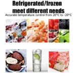 Car Mini Refrigerator 12/24V Portable Compressor Fridge 20L Cooler For Caravan Camping Travel or Cosmetic Freezer  AC 110-240V - Image 6