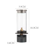MOUNTAINHIKER Dreamlike Candlelight Lamp Windproof Candle Lamp Gas Burner Stove Outdoor Camping Lights Tent Lighting Equipment - Image 7