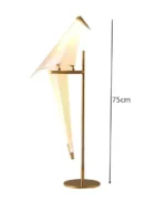 LED Bird floor lamp Standing lamp Living room Bedroom Studio stand up Desk lamp Studing Reading origami light - Image 9