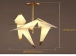 LED Bird floor lamp Standing lamp Living room Bedroom Studio stand up Desk lamp Studing Reading origami light - Image 15