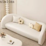 nordic living room Sofas minimalist lazy luxury europe Sofas family white salas y sofas muebles elegantes modernos Furniture