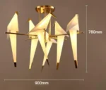 LED Bird floor lamp Standing lamp Living room Bedroom Studio stand up Desk lamp Studing Reading origami light - Image 10