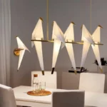 LED Bird floor lamp Standing lamp Living room Bedroom Studio stand up Desk lamp Studing Reading origami light - Image 5