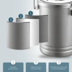Camping Hiking Rice Cooker Outdoor Portable Picnic Cookware Stainless Steel Pot Multifunctional Travel Cooking Accessory - Image 4