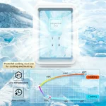 4L Mini Beauty Fridge with Warm & Cool Mode Portable Skincare Refrigerator for Bedroom Car  Compact Cosmetic Cooler Keep Fresh - Image 4