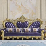 Classic Europe Sofas Armrest Comfortable Elegant Corner Sofas Romantic Double Cushion Sedie Da Soggiorno Home Decoration - Image 4