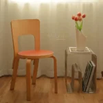 Modern Industrial Metal Side Table with Storage Geometric Design Compact Accent Table for Small Spaces Living Room Bedroom - Image 3