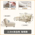 Living Room Loafer Sofas Folding Function Small Outdoor Sofas Modern Design Camas Y Muebles Para El Hogar Home Furniture - Image 16