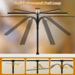 LED Desk Lamp Double/Single Head Architect Desk Lamps Office Eye-Caring Desk Light Stepless Dimmable Adjustable Gooseneck Lamp - Image 5