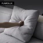 Modern fabric sofa home living room large apartment Nordic modern simple large living room high-end entry Lux sofa - Image 3